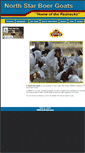 Mobile Screenshot of northstargoats.com