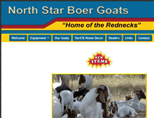 Tablet Screenshot of northstargoats.com